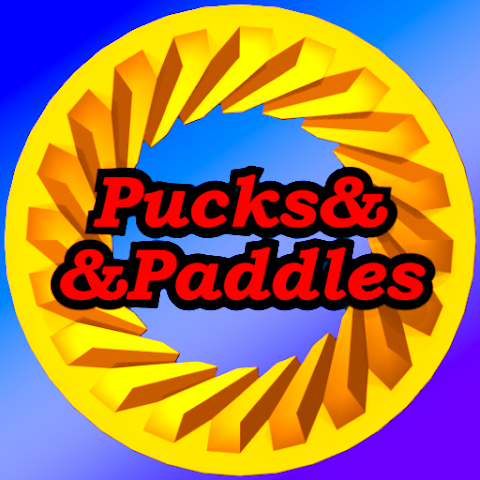 Pucks & Paddles Logo
